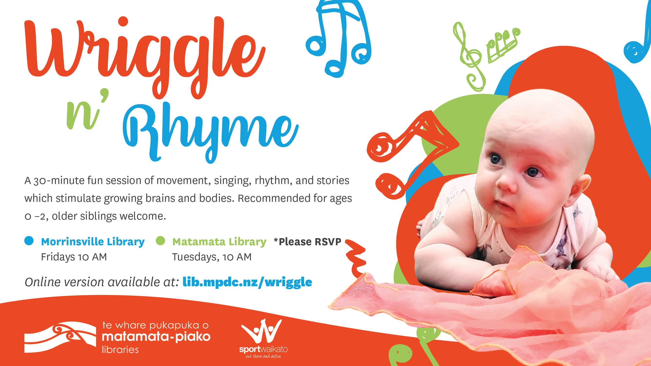 Wriggle & Rhyme Poster