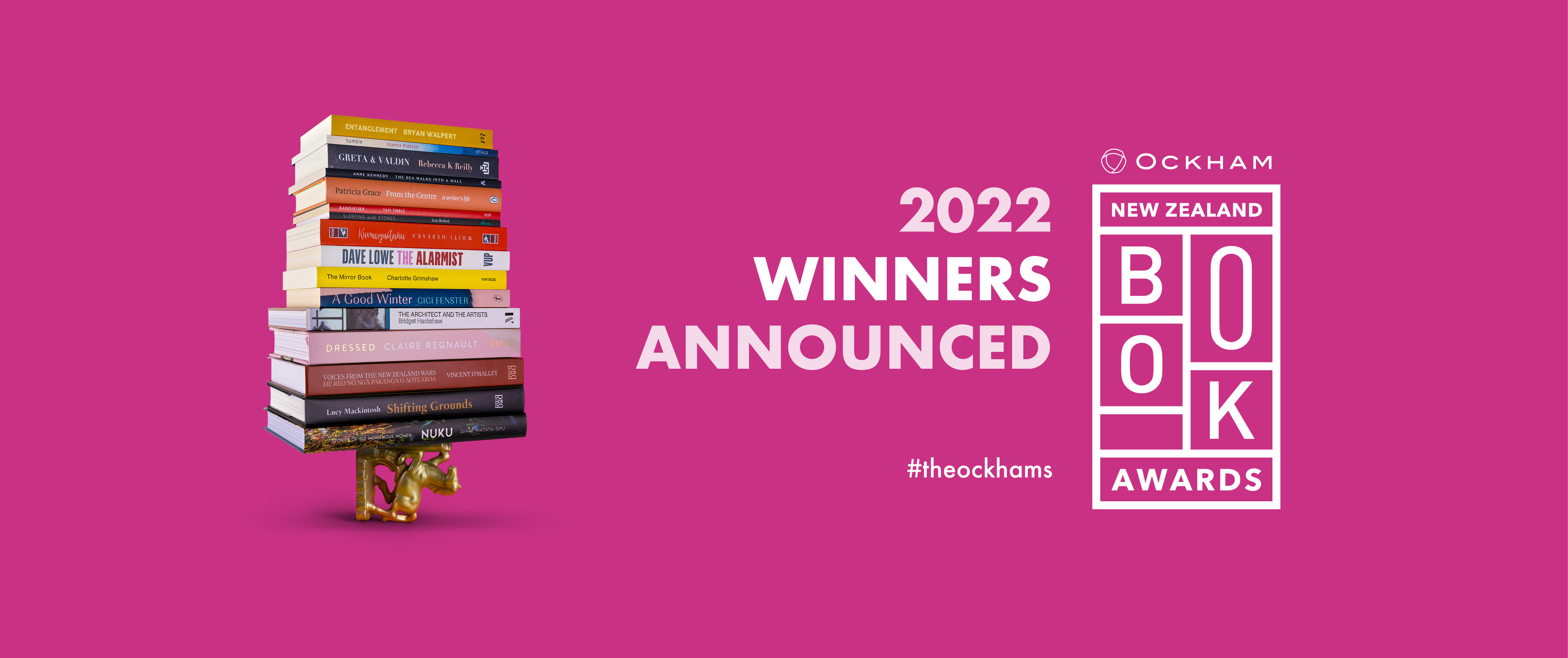 2022 Ockham New Zealand Book Awards Winners