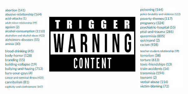 Does your reading-list need a trigger-warning?