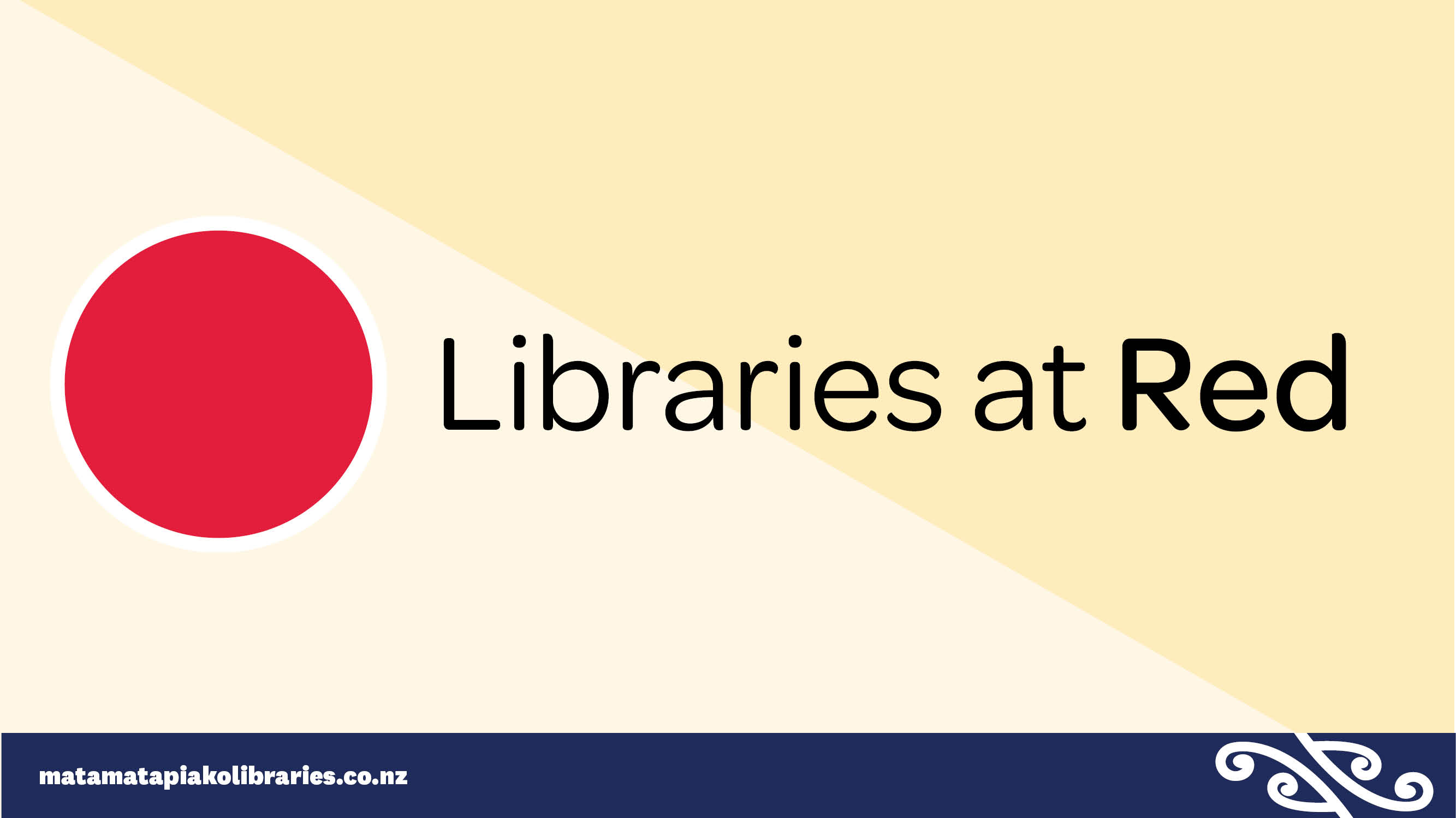 Our Libraries at Red - 14 March 2022 update
