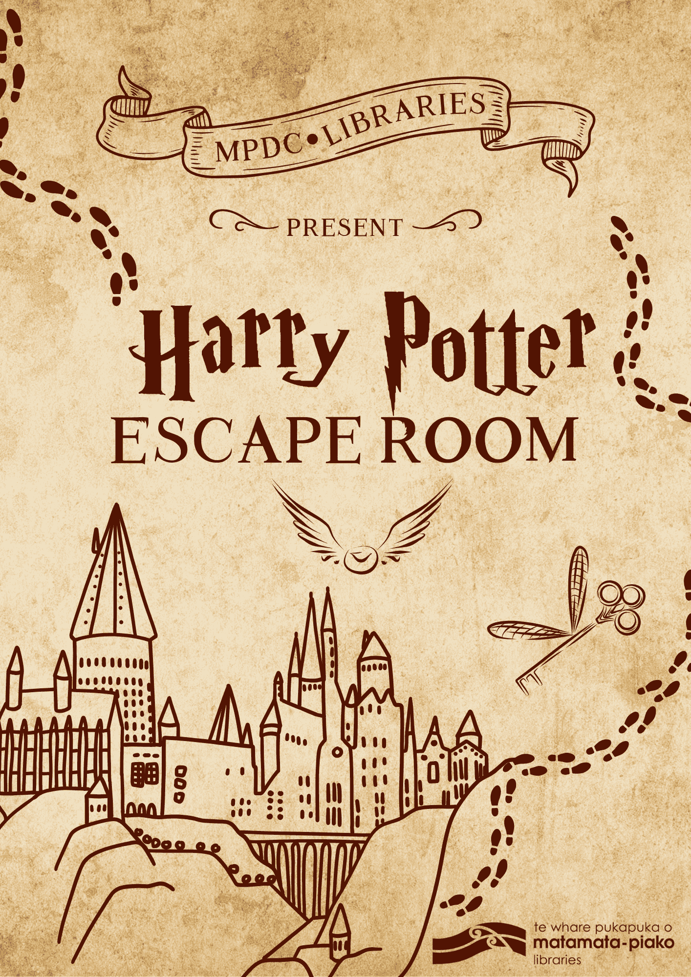 harry potter escape room poster 5