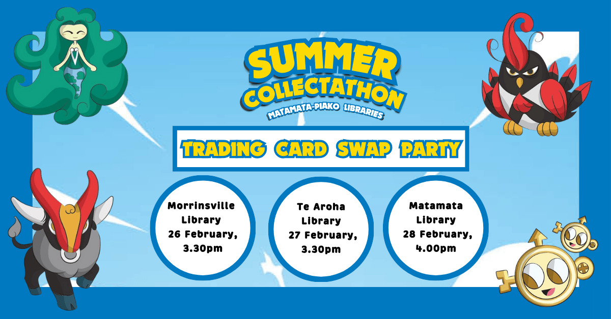 Summer Collectathon: Trading Card Swap Party