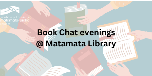 Evening book discussions at Matamata Library