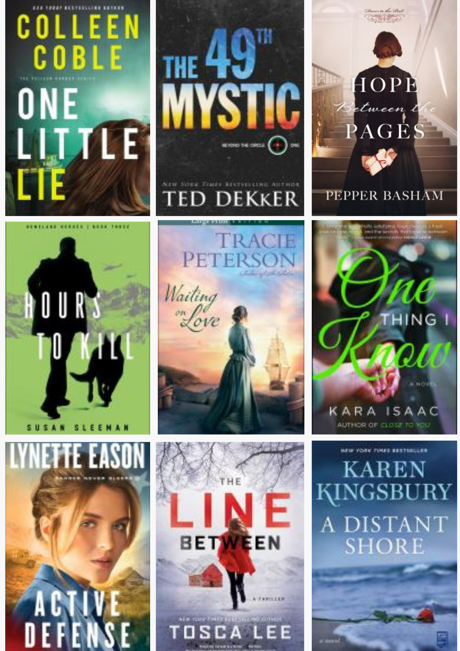 Book Cover Images - Christian Fiction