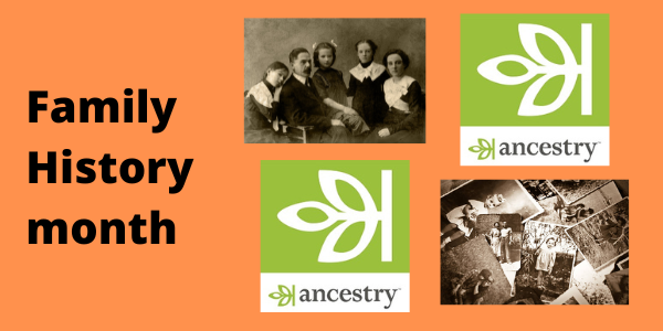 Family history month - Ancestry