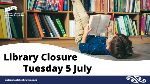Library Closure - Tuesday 5 July 2022
