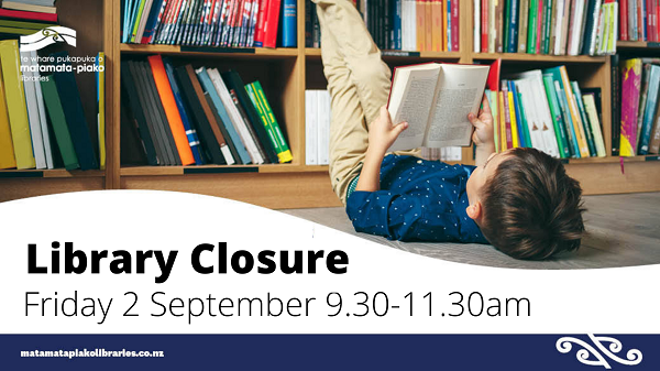 Library Closure - Friday 2 September 2022